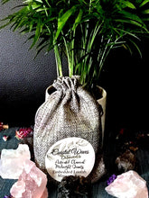 Load image into Gallery viewer, EMBEDED LOOFAH MASSAGE BAR-ACTIVATED CHARCOAL MIDNIGHT QUARTZ